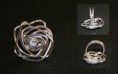 Anillo aluminio forma rosa med (nº2)